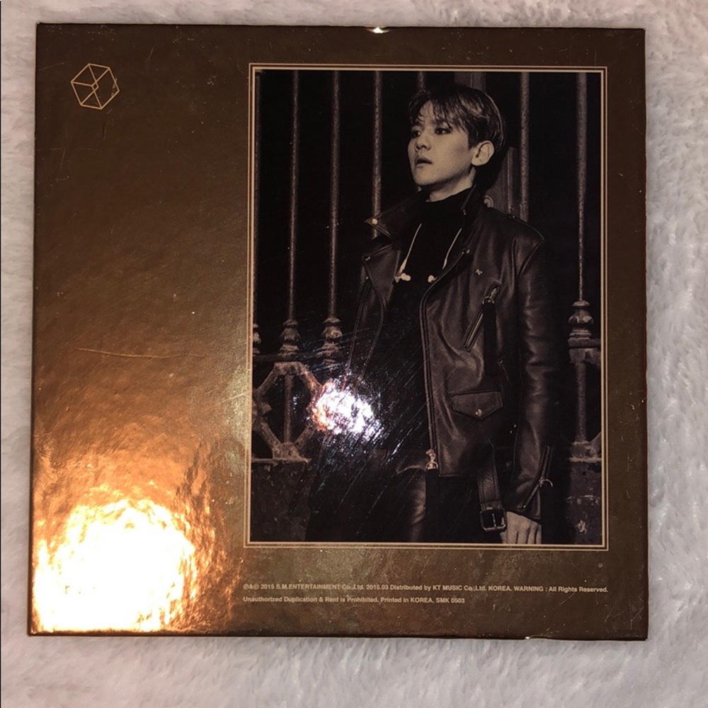 EXO EXODUS BAEKHYUN Album (Tao Photocard)